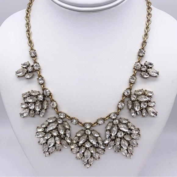 J. Crew Jeweled Necklace - Picture 1 of 4